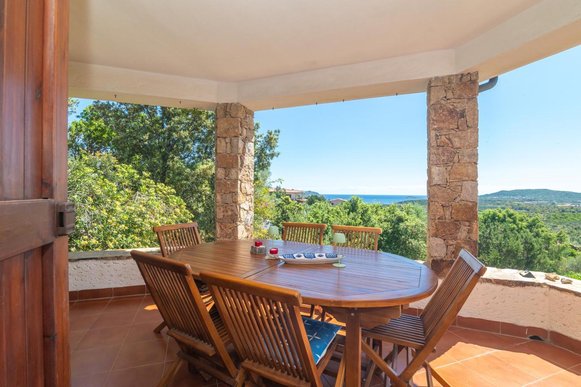Villa Vista Mare Cala Ginepro Punta Molara Dış mekan fotoğraf
